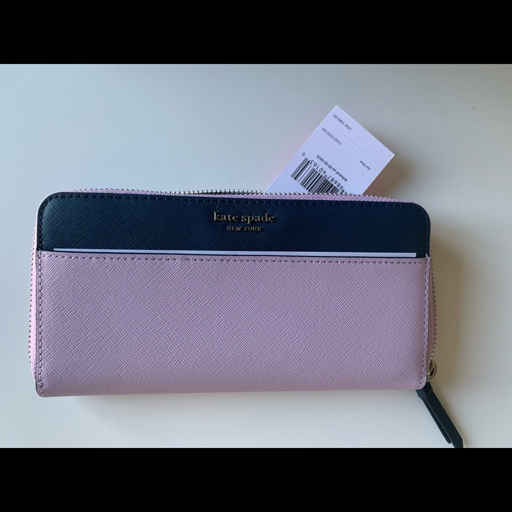 Kate Spade Cameron Continental Wallet Lavender